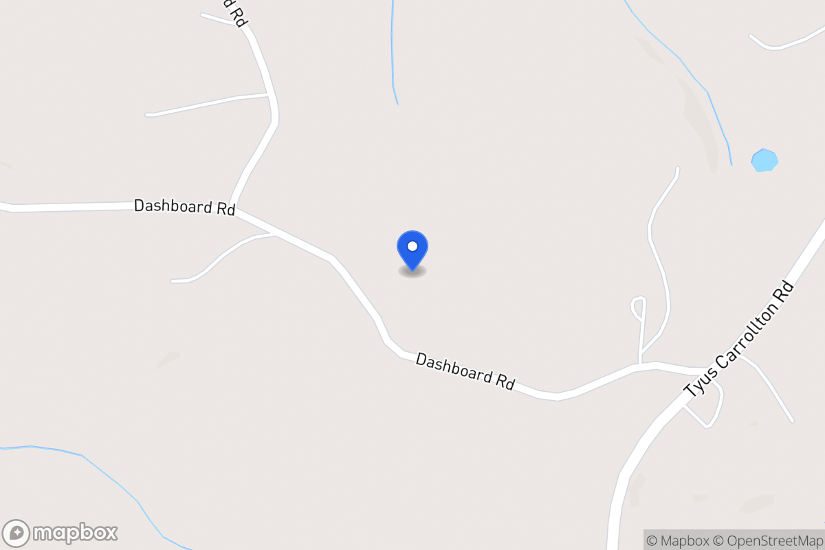 Map of 1364 Dashboard Rd