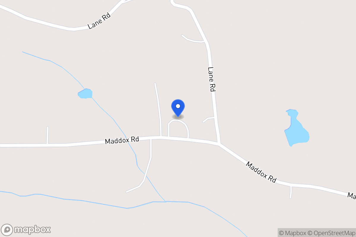 Map of 419 Maddox Rd
