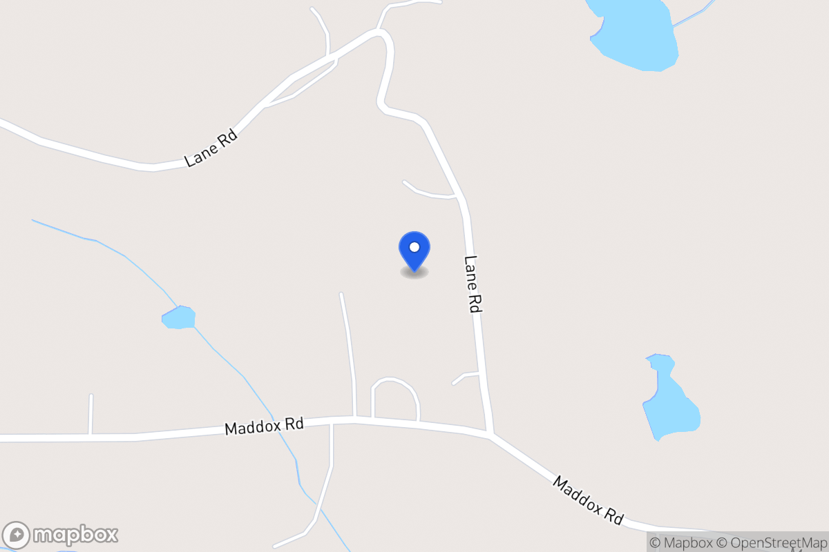 Map of 543 Lane Rd