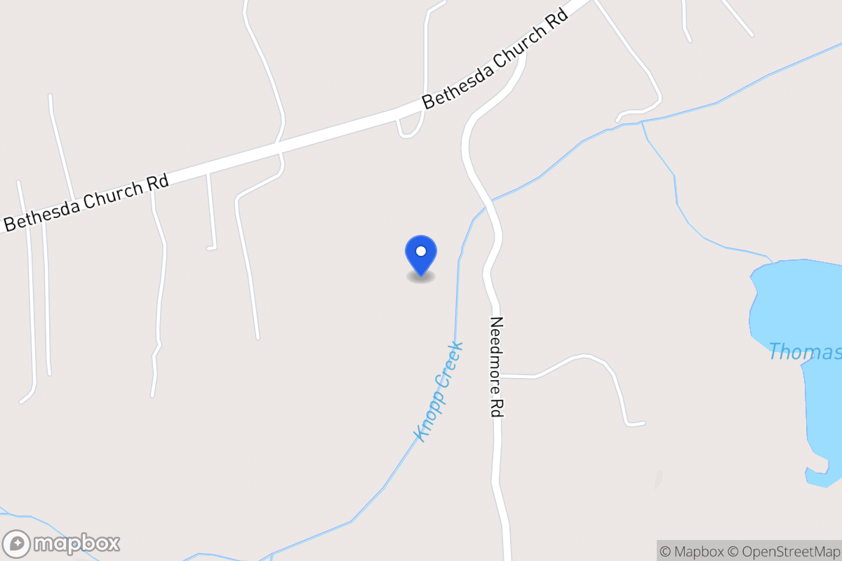 Map of 2414 Bethesda Church Rd