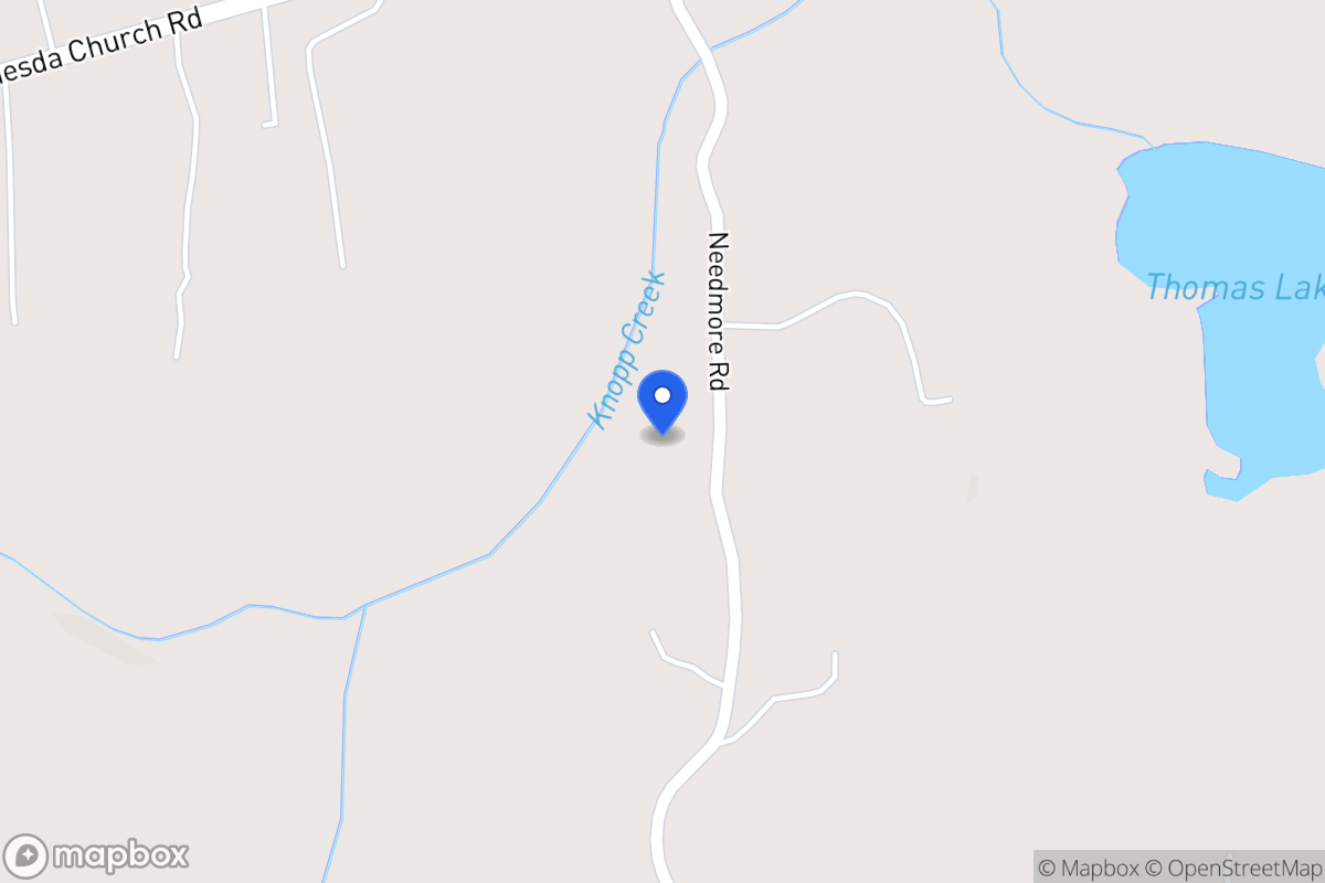Map of 183 Needmore Rd