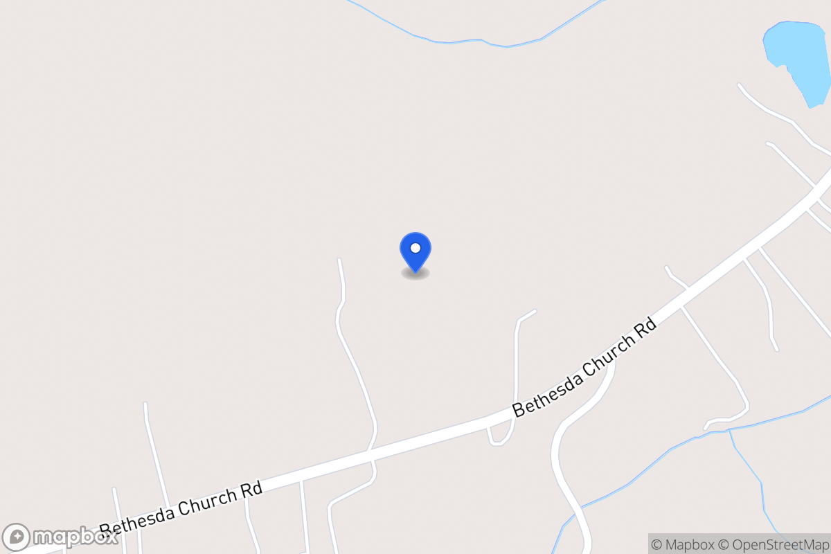 Map of 2425 Bethesda Church Rd