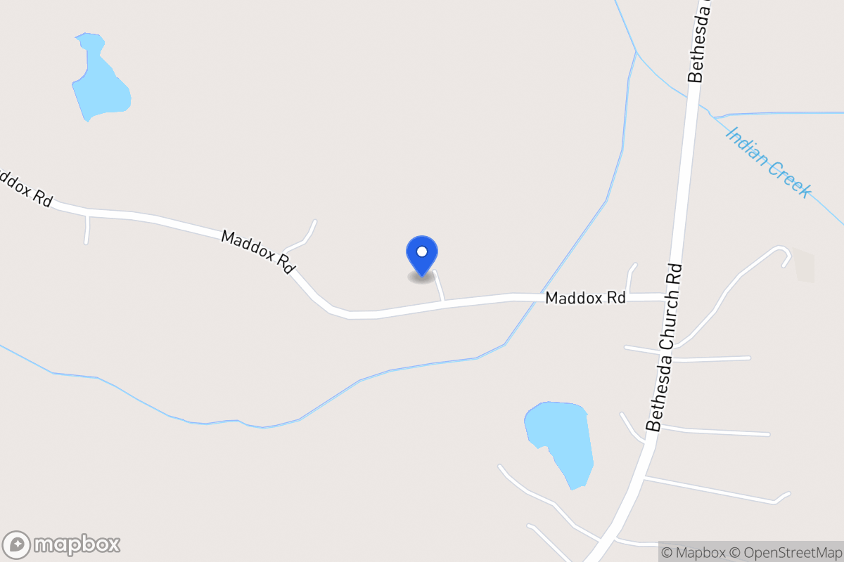 Map of 109 Maddox Rd