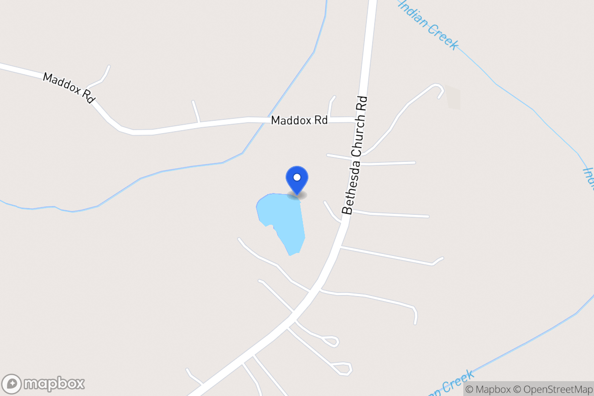 Map of 2133 Bethesda Church Rd