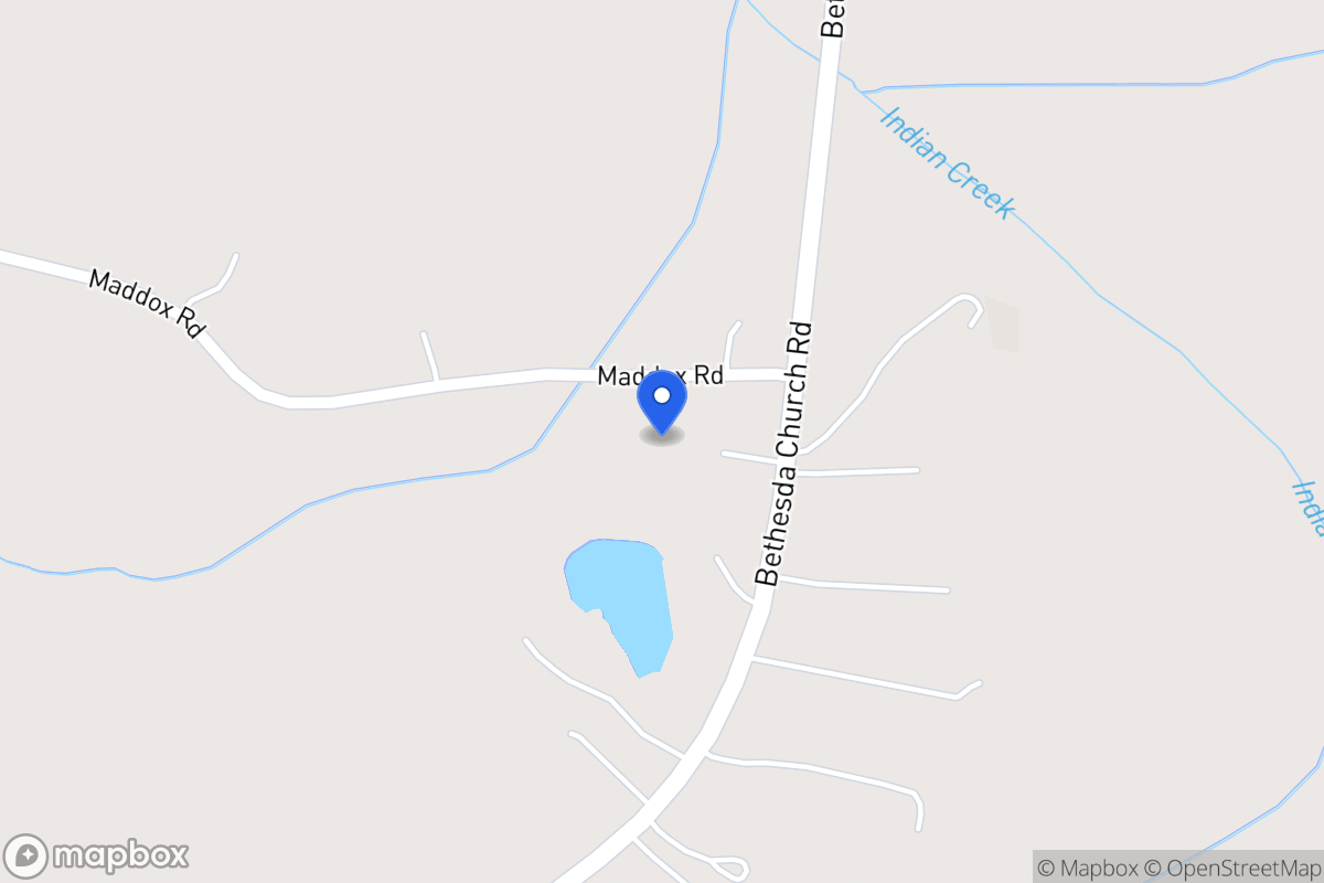 Map of 2103 Bethesda Church Rd