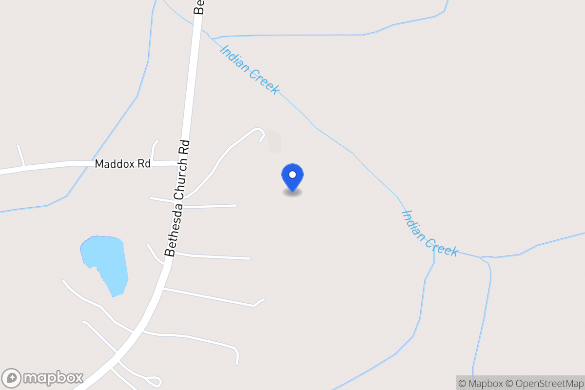 Map of 2120 Bethesda Church Rd