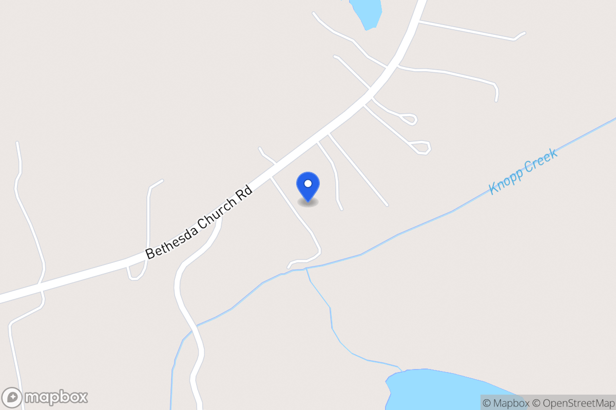 Map of 2292 Bethesda Church Rd