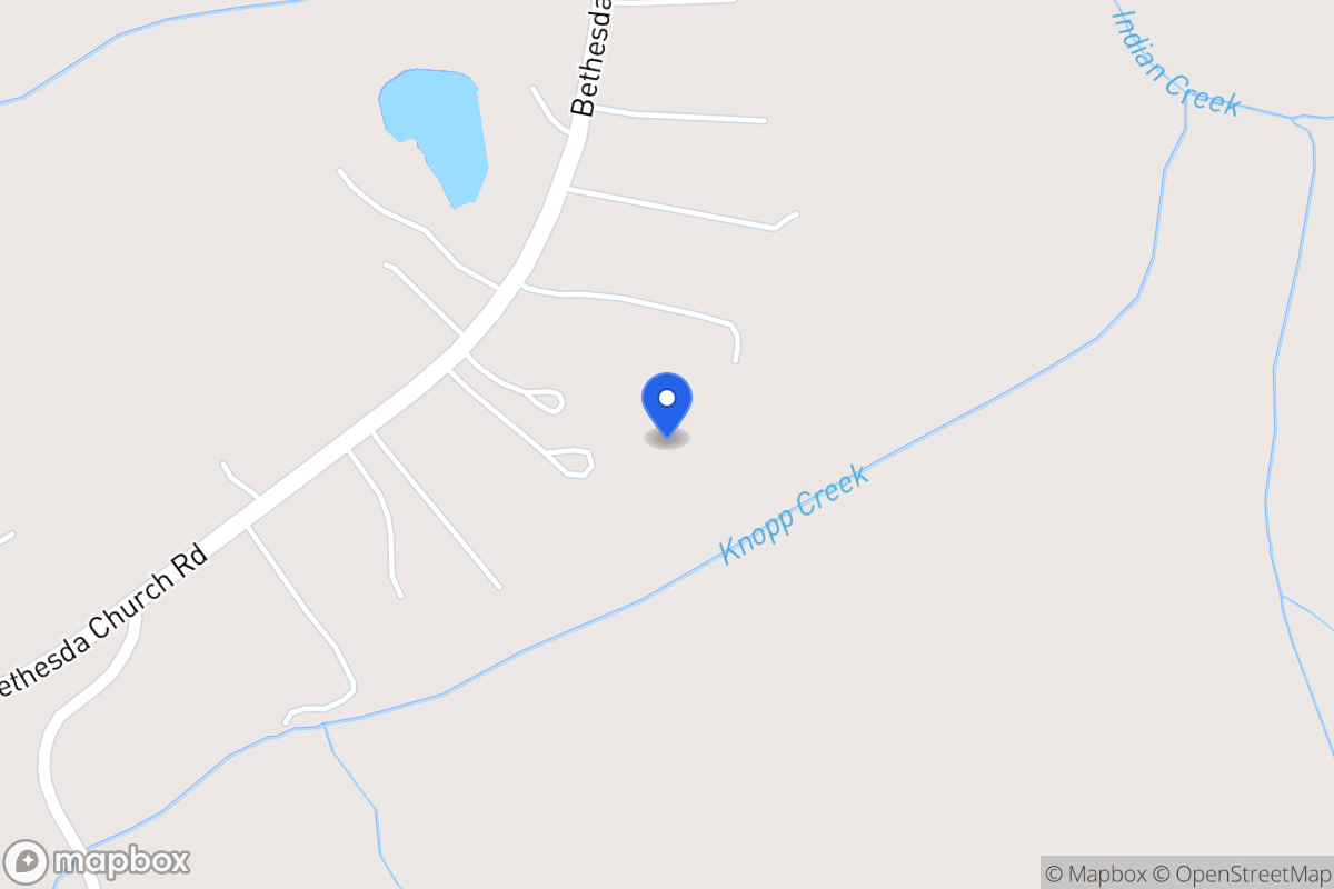 Map of 2220 Bethesda Church Rd
