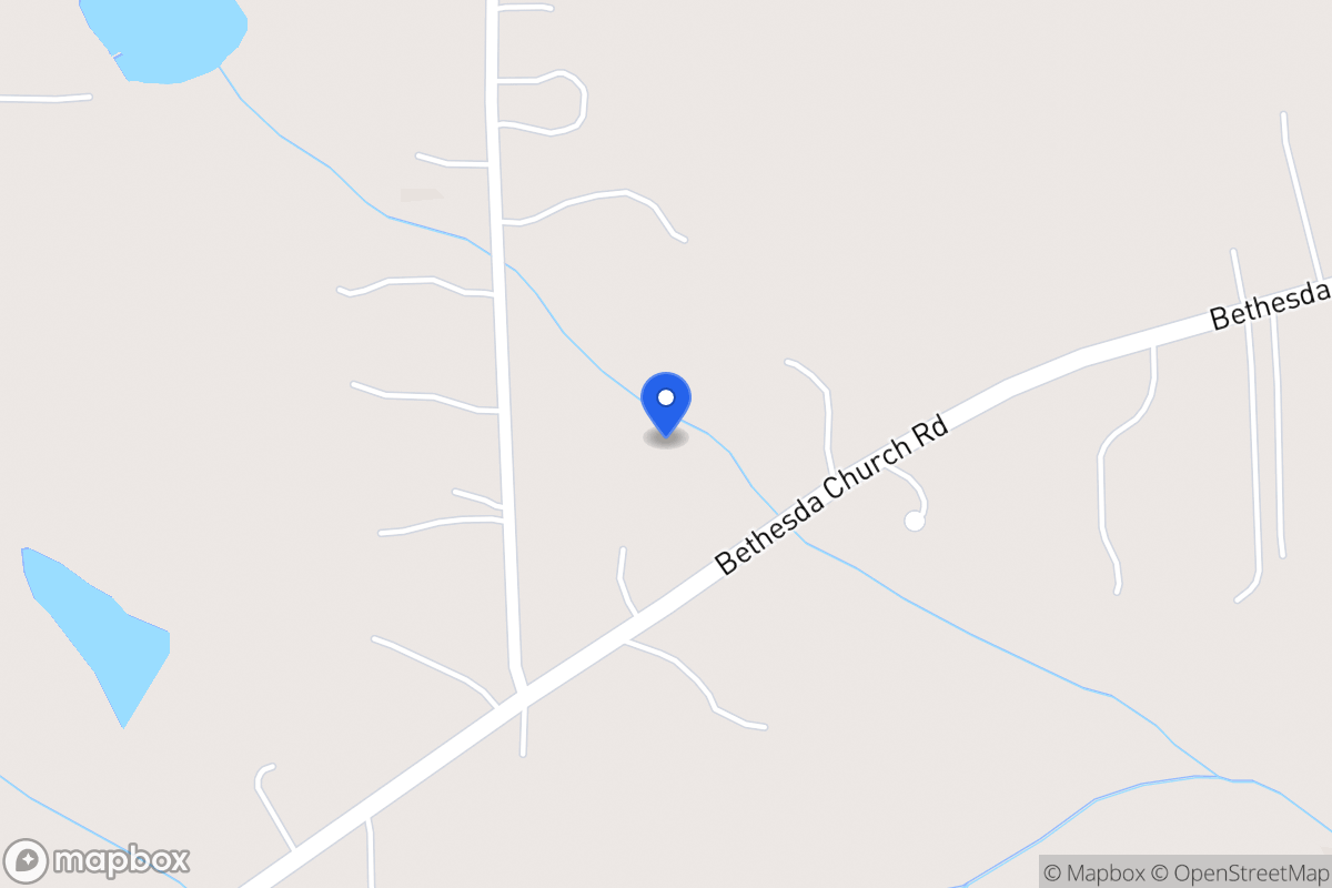 Map of 2749 Bethesda Church Rd