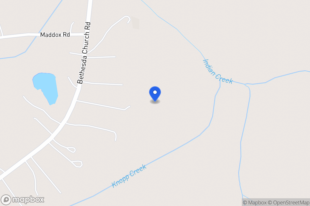 Map of 2158 Bethesda Church Rd