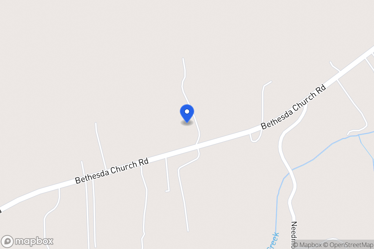 Map of 2437 Bethesda Church Rd