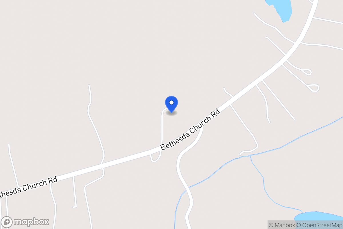 Map of 2385 Bethesda Church Rd