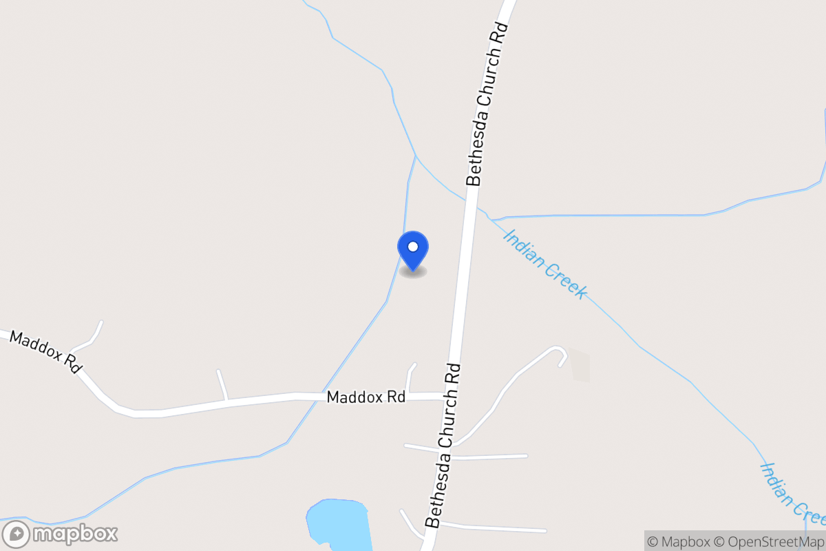 Map of 2035 Bethesda Church Rd