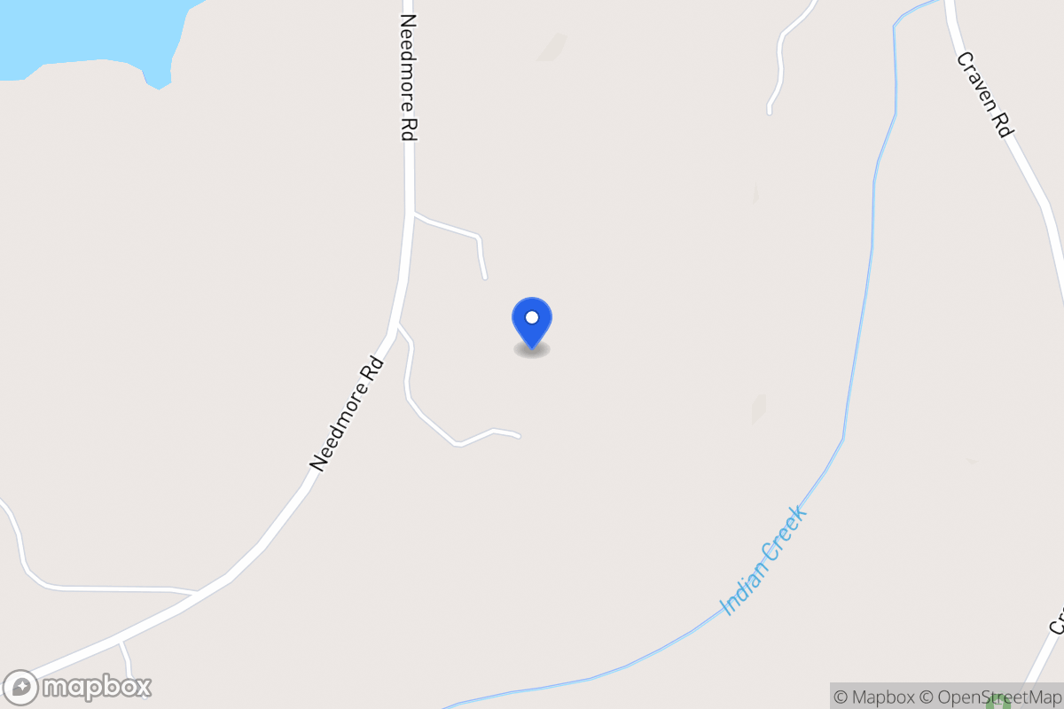 Map of 628 Needmore Rd