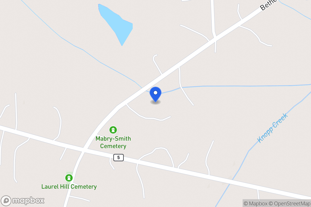 Map of 2914 Bethesda Church Rd