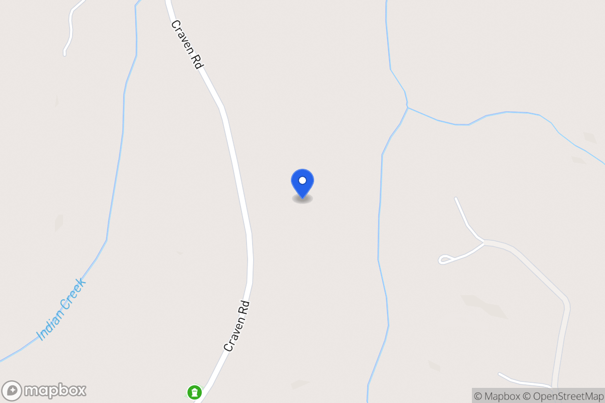 Map of 286 Craven Rd