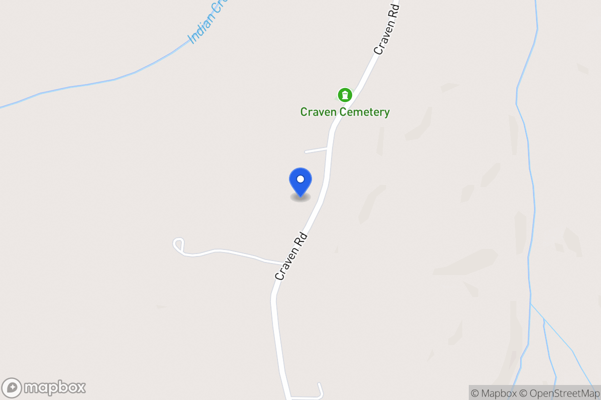 Map of 457 Craven Rd