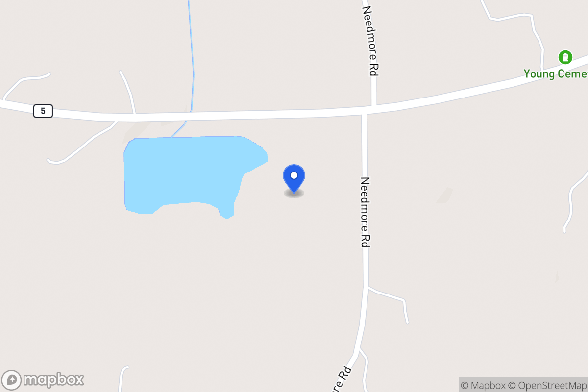 Map of 1128 Needmore Rd