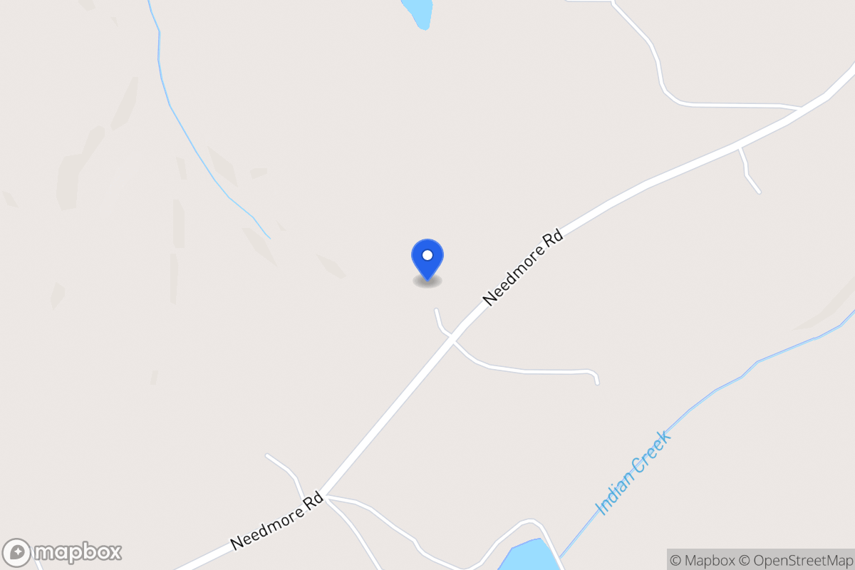 Map of 921 Needmore Rd