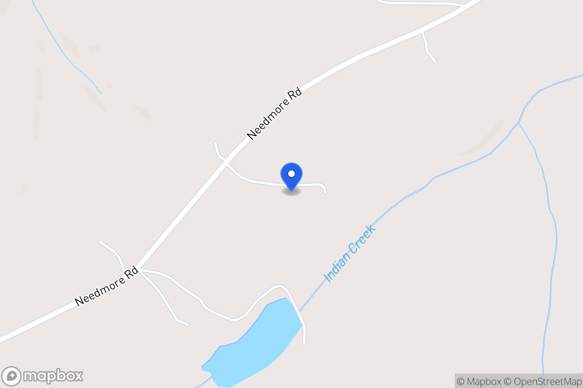 Map of 924 Needmore Rd