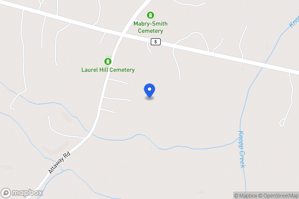 Map of 1251 Attaway Rd