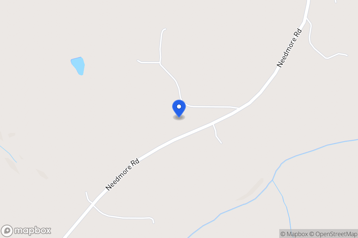 Map of 825 Needmore Rd