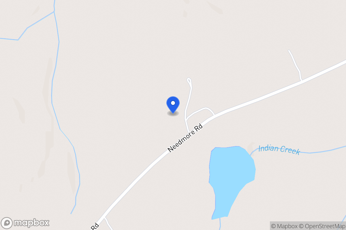 Map of 1315 Needmore Rd