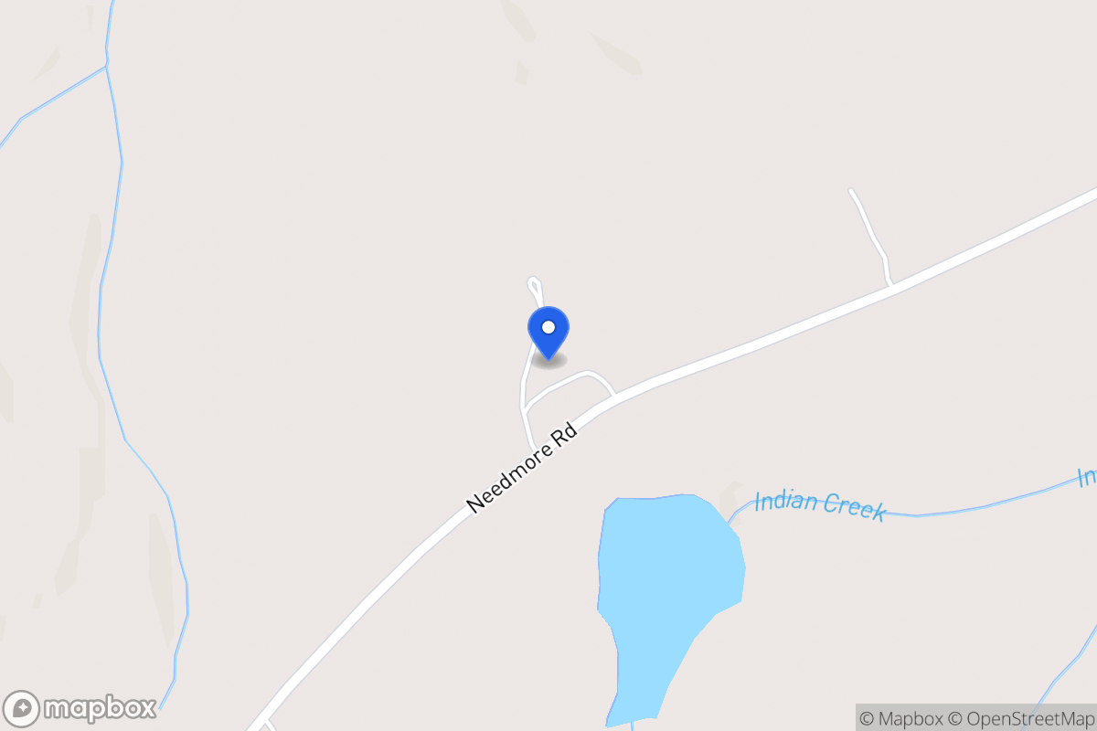 Map of 1269 Needmore Rd