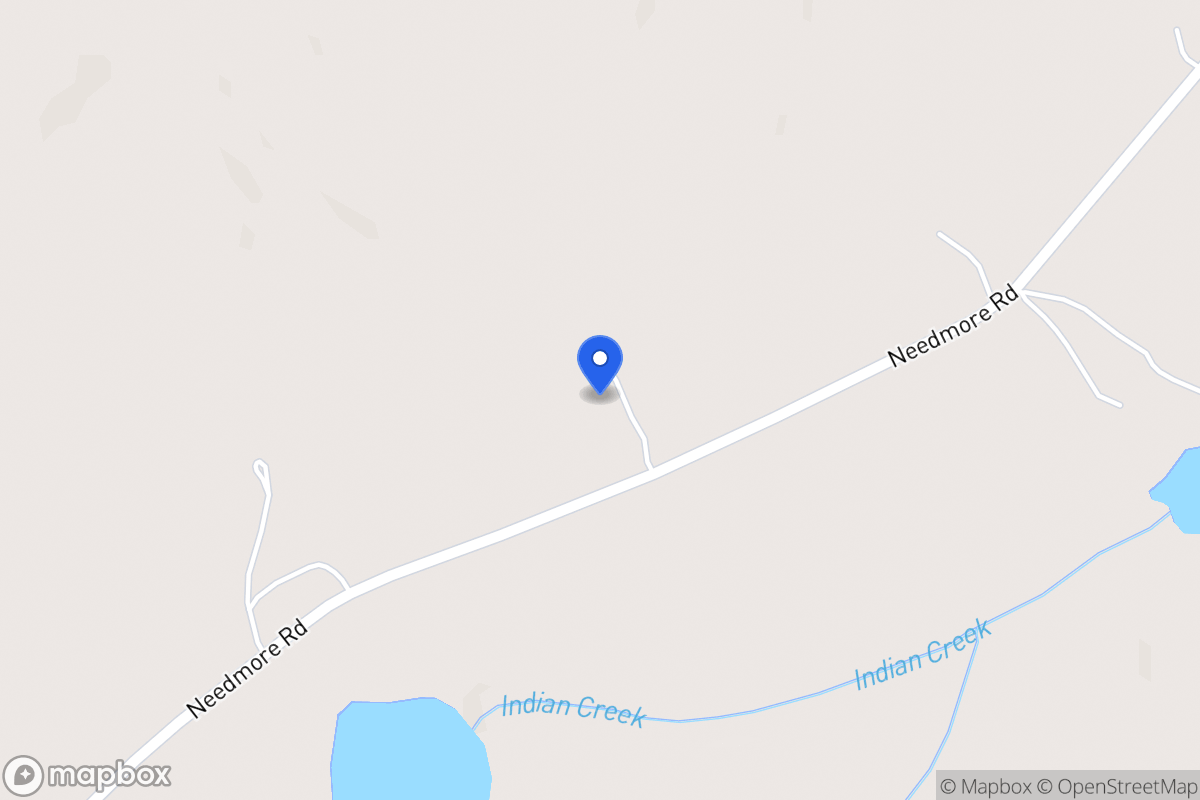 Map of 1109 Needmore Rd
