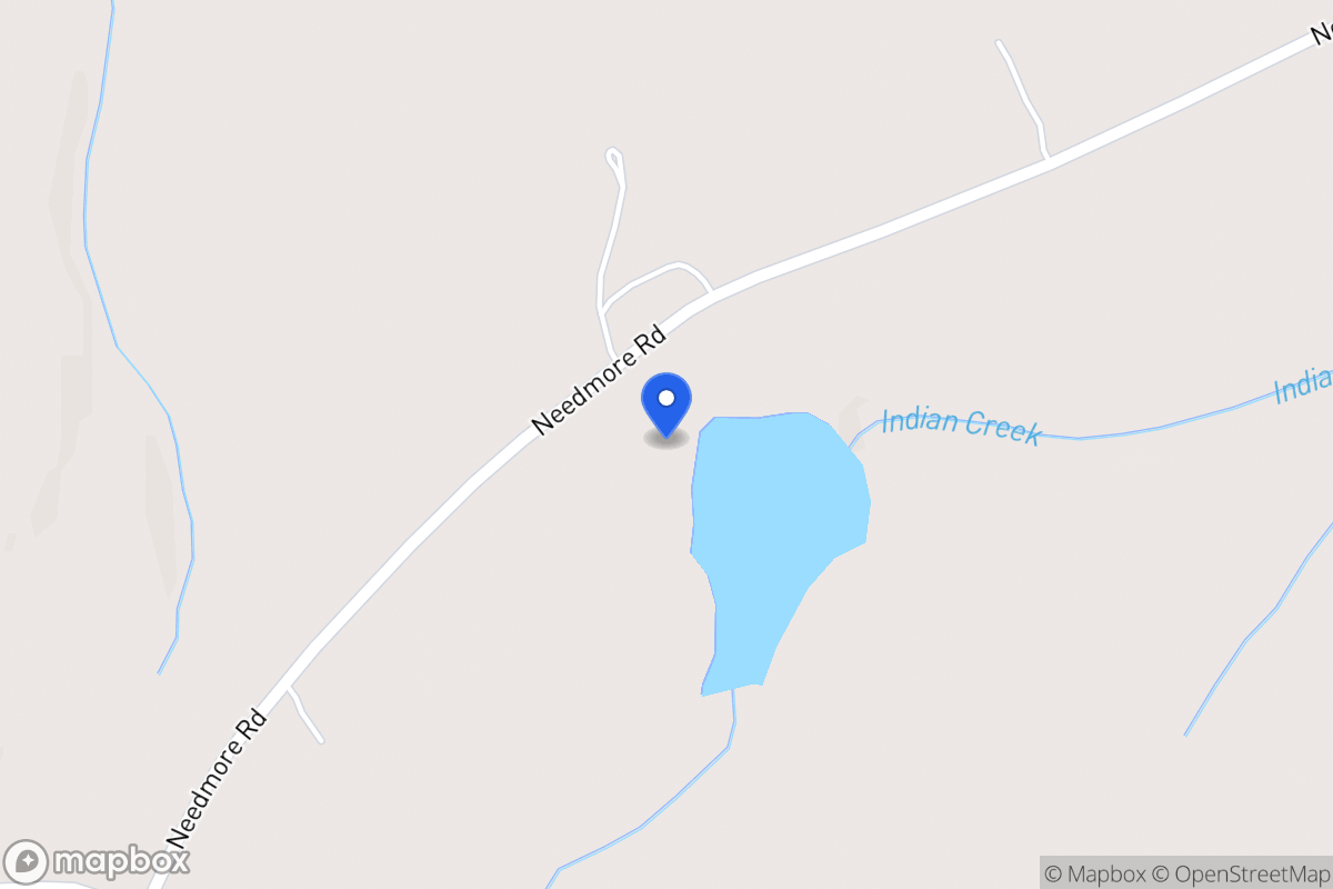Map of 1334 Needmore Rd