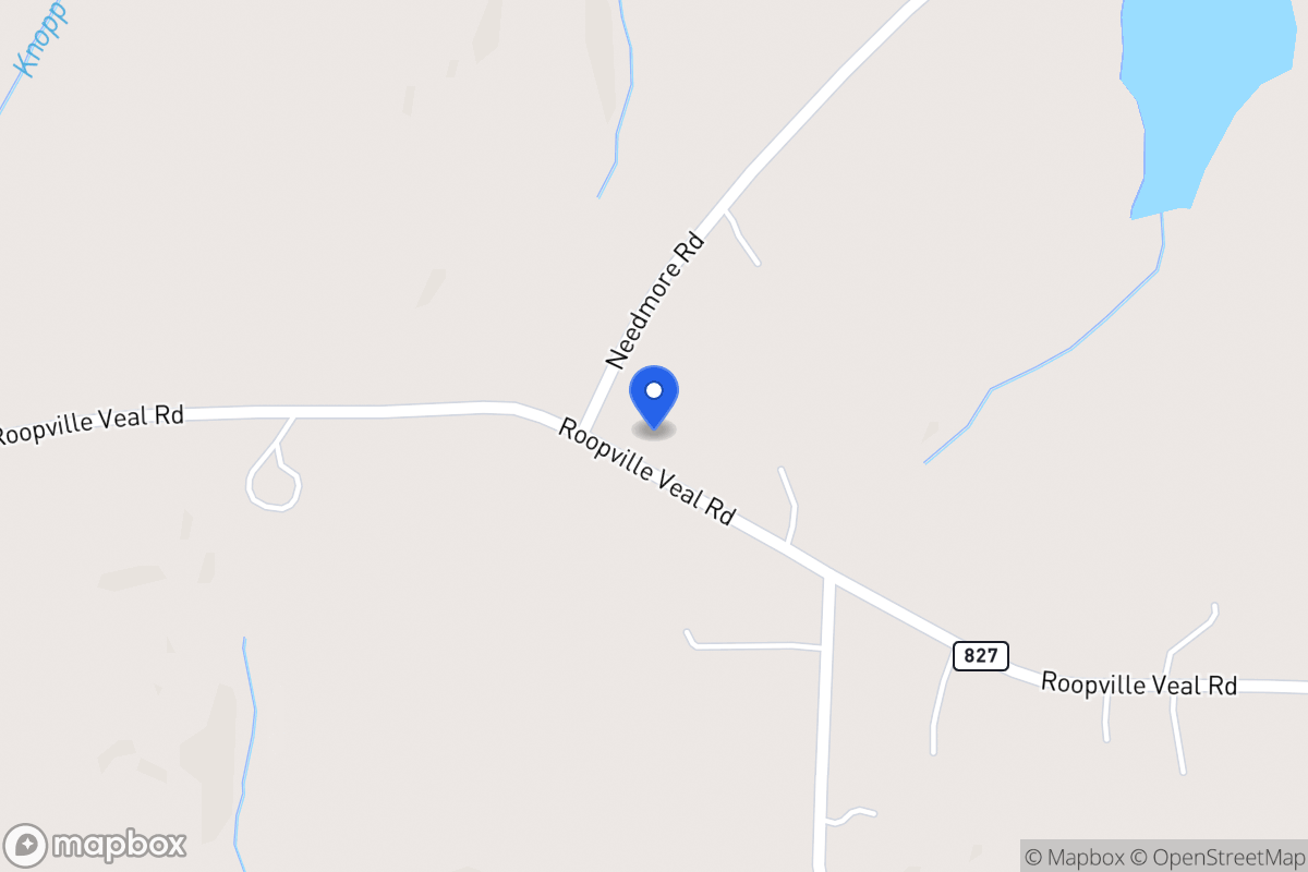 Map of 1765 Roopville Veal Rd