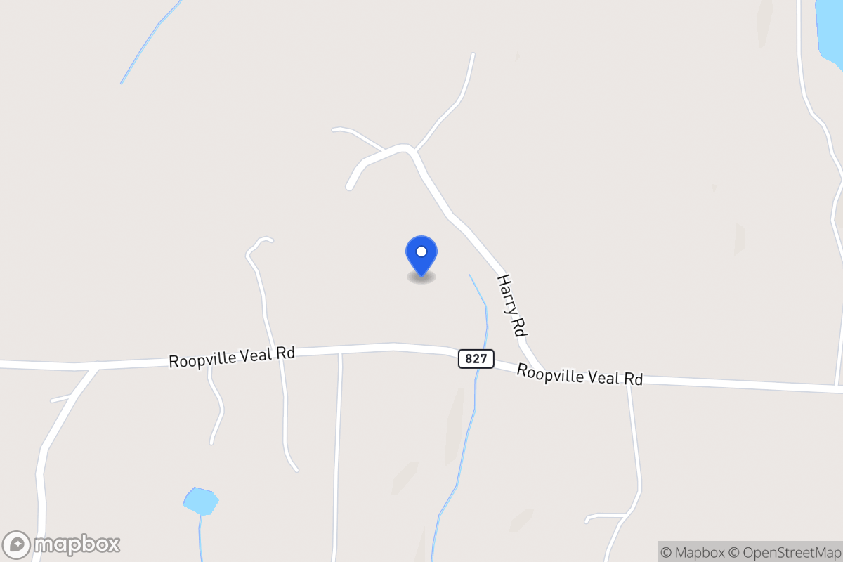 Map of 1267 Roopville Veal Rd