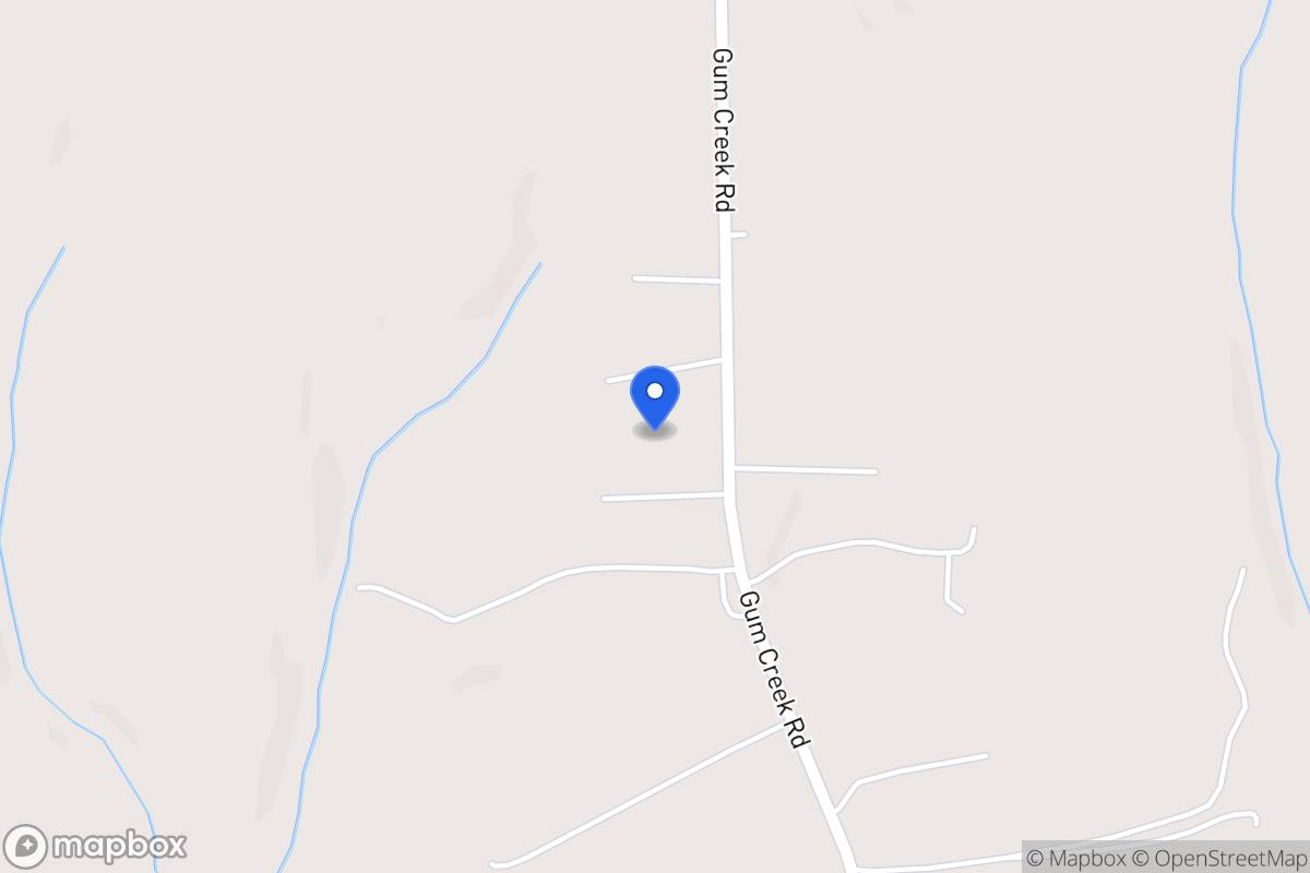 Map of 209 Gum Creek Rd