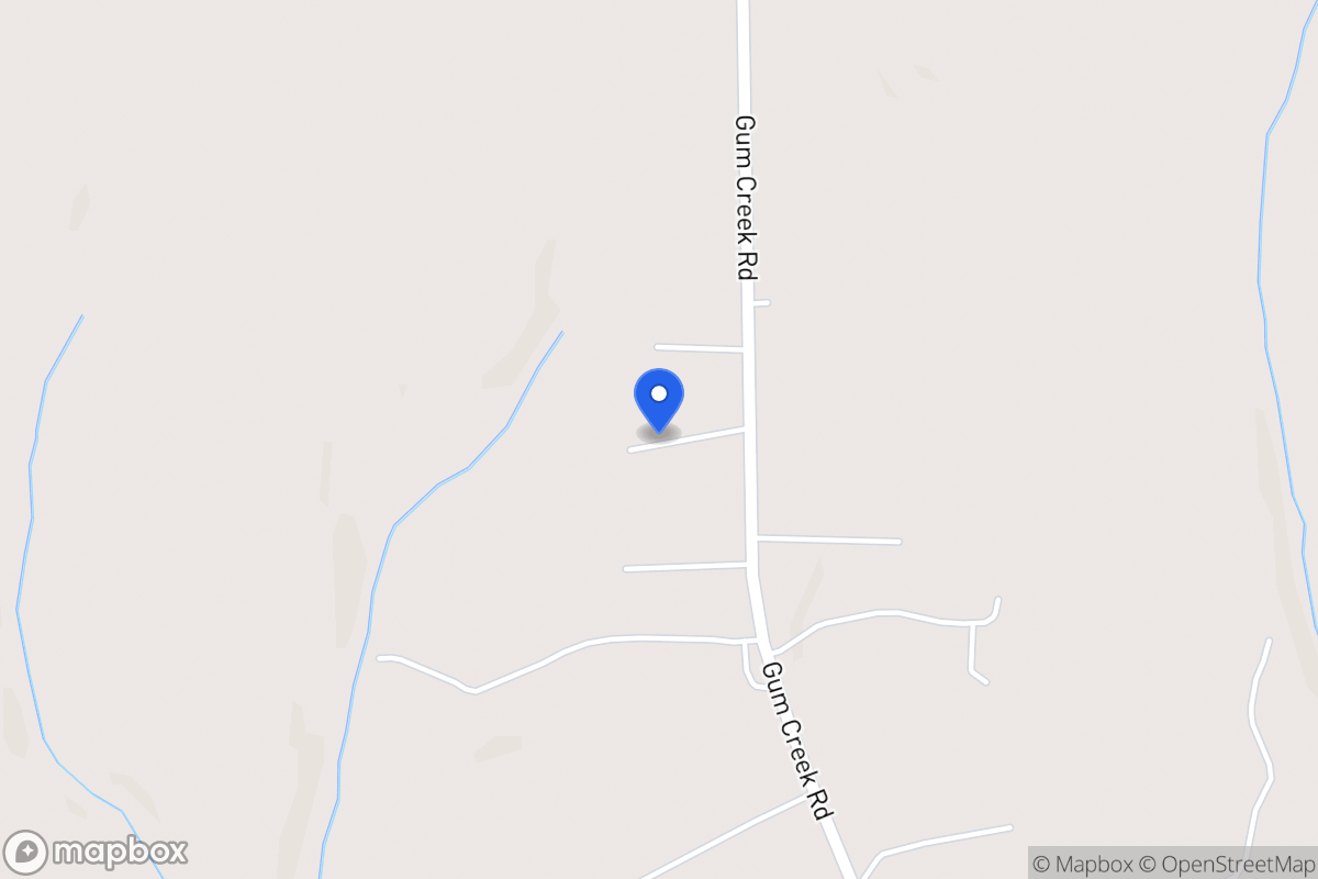 Map of 189 Gum Creek Rd