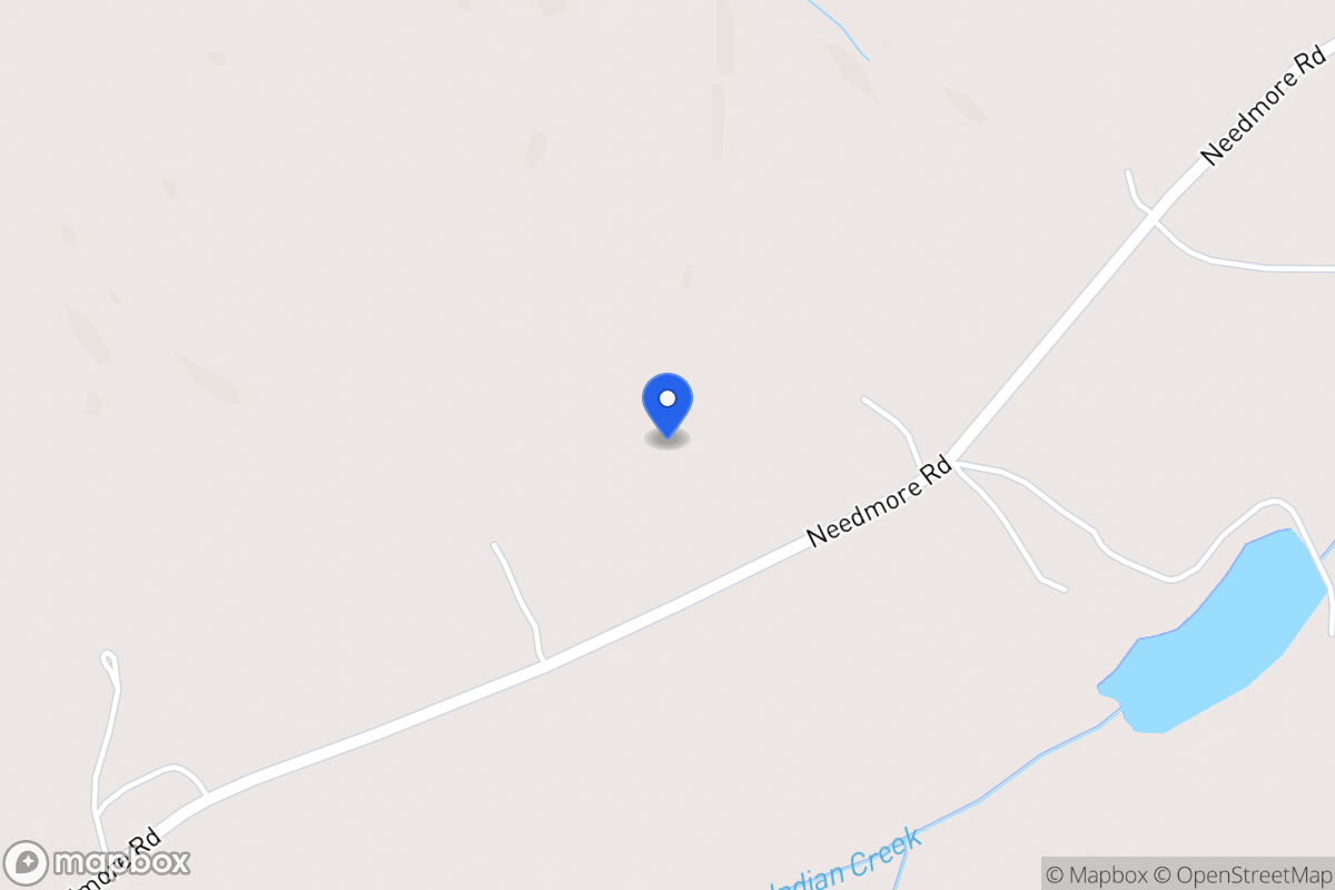 Map of 1029 Needmore Rd