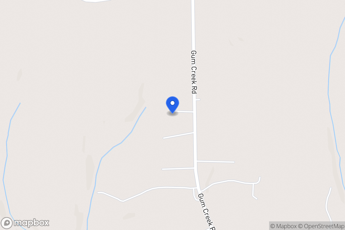 Map of 169 Gum Creek Rd