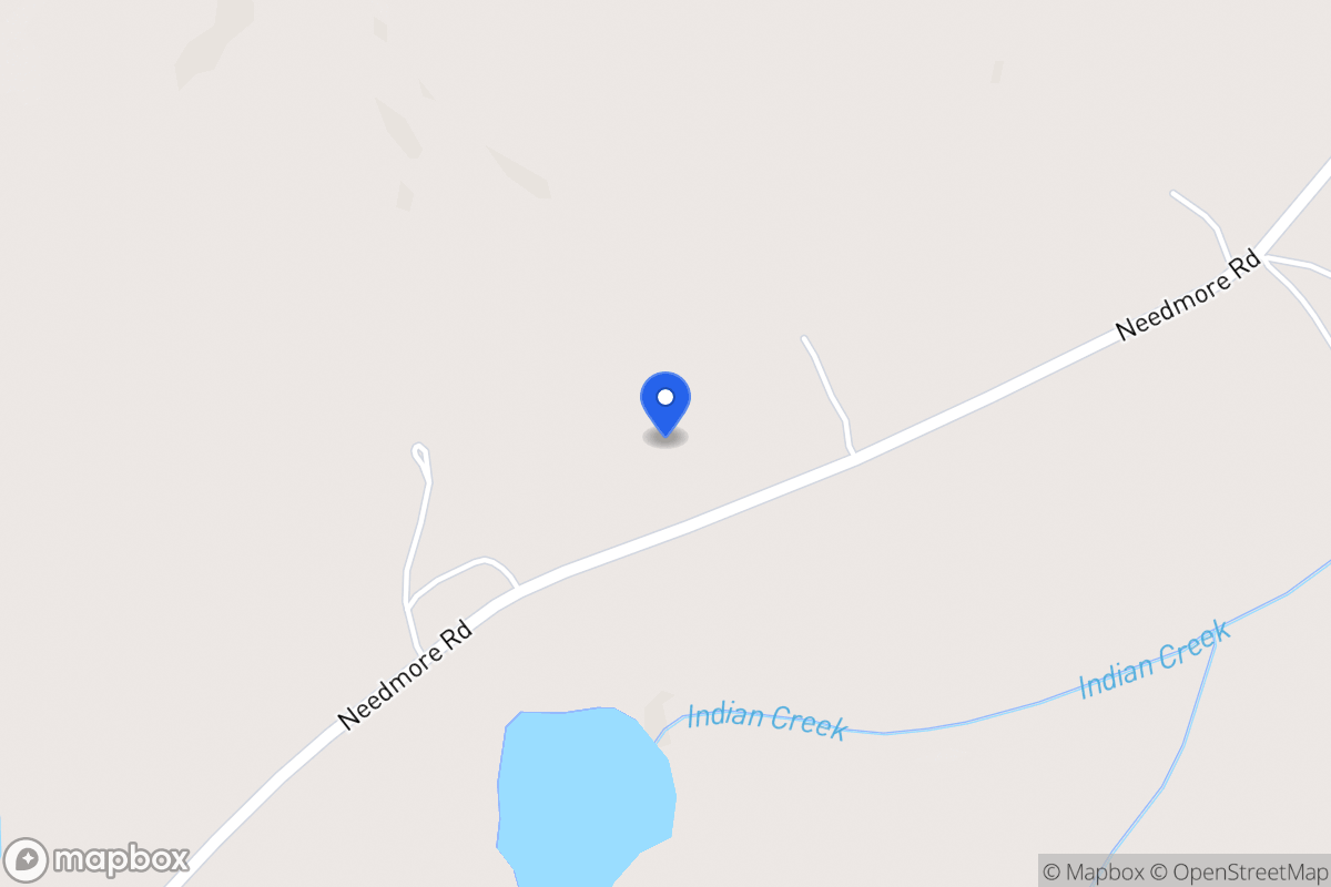 Map of 1161 Needmore Rd