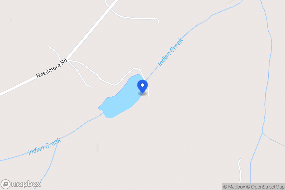 Map of 934 Needmore Rd