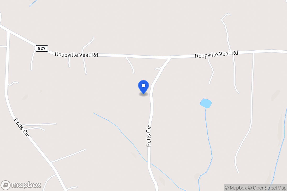 Map of 1462 Roopville Veal Rd