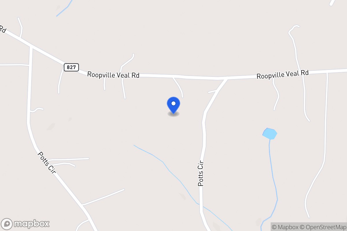 Map of 1490 Roopville Veal Rd