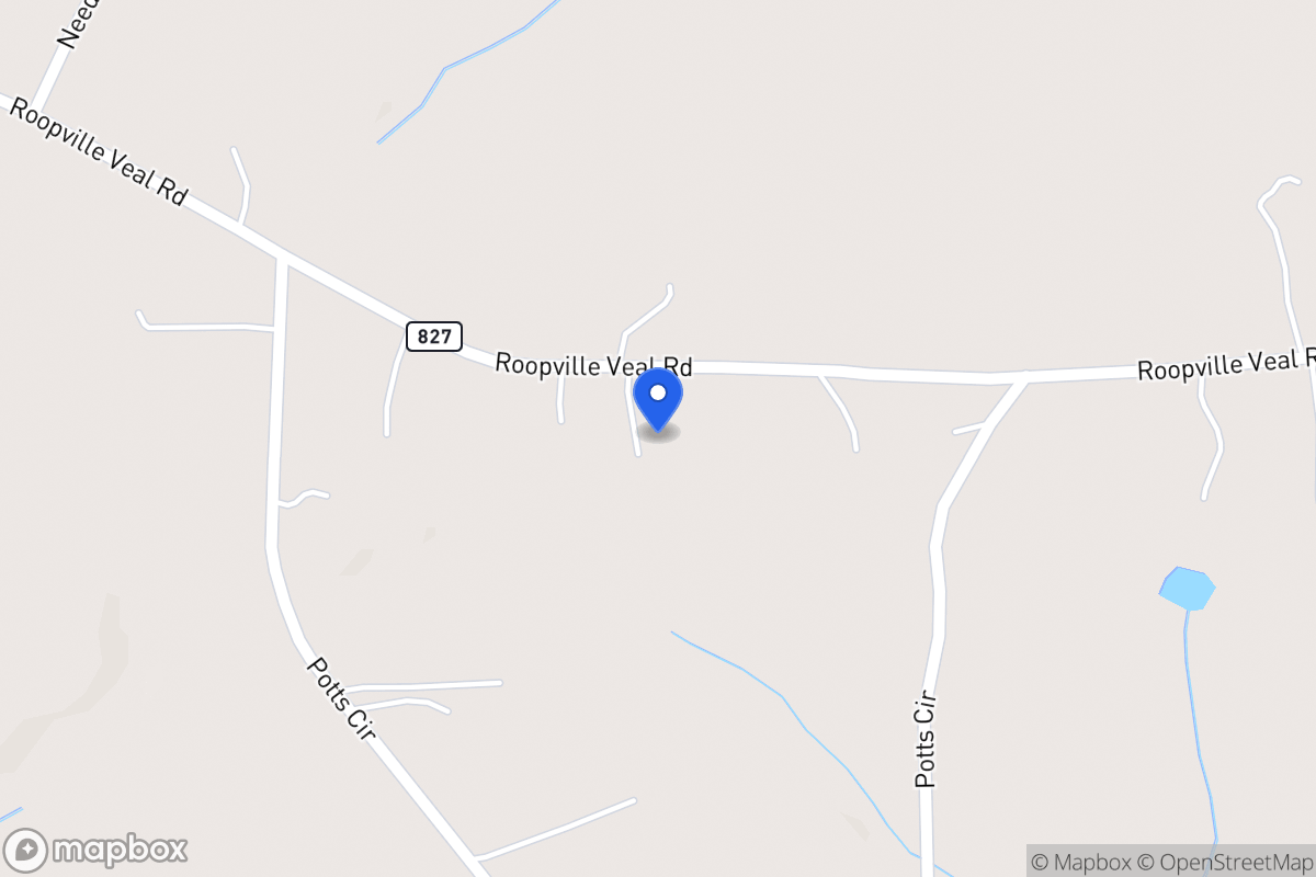 Map of 1530 Roopville Veal Rd