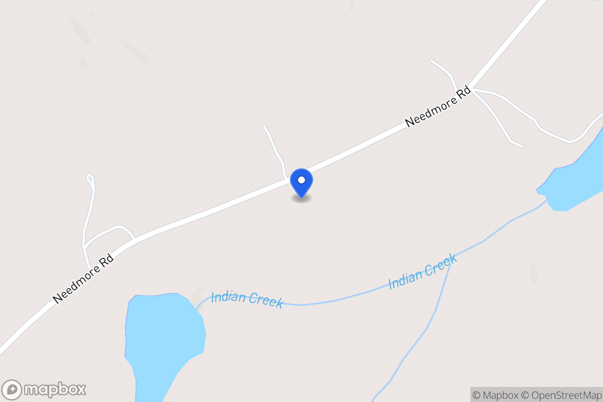 Map of 1104 Needmore Rd