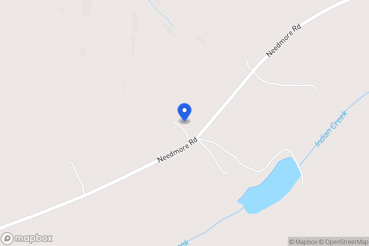 Map of 935 Needmore Rd