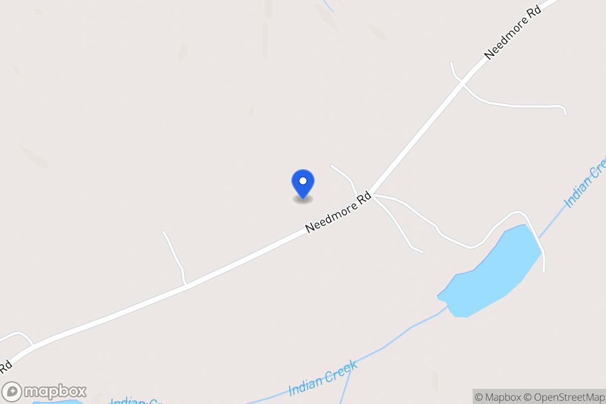 Map of 1015 Needmore Rd