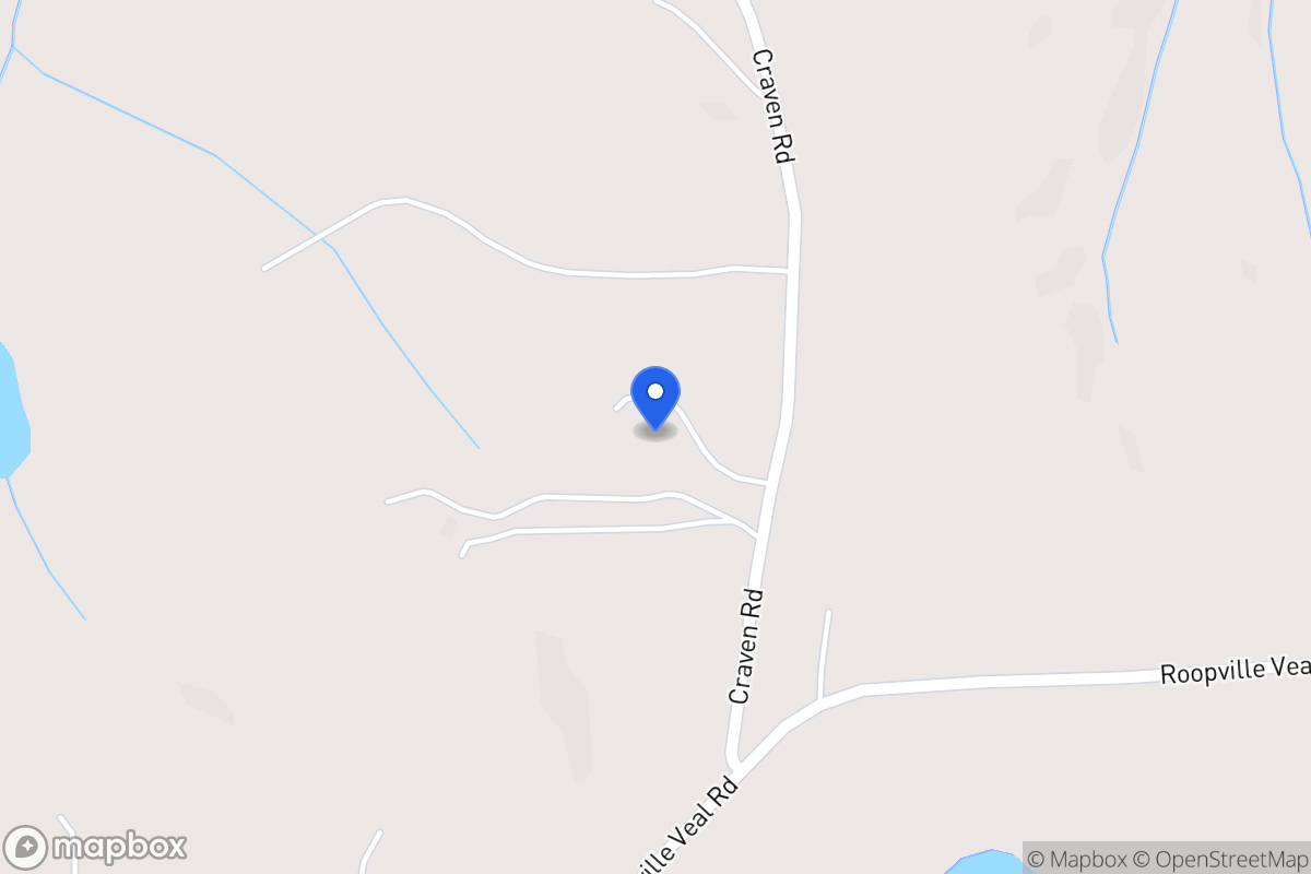 Map of 747 Craven Rd