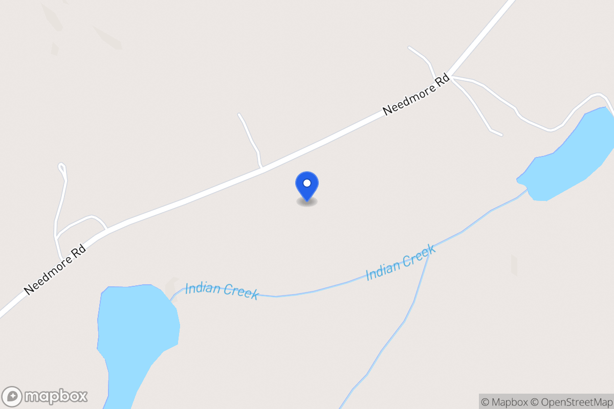 Map of 1100 Needmore Rd