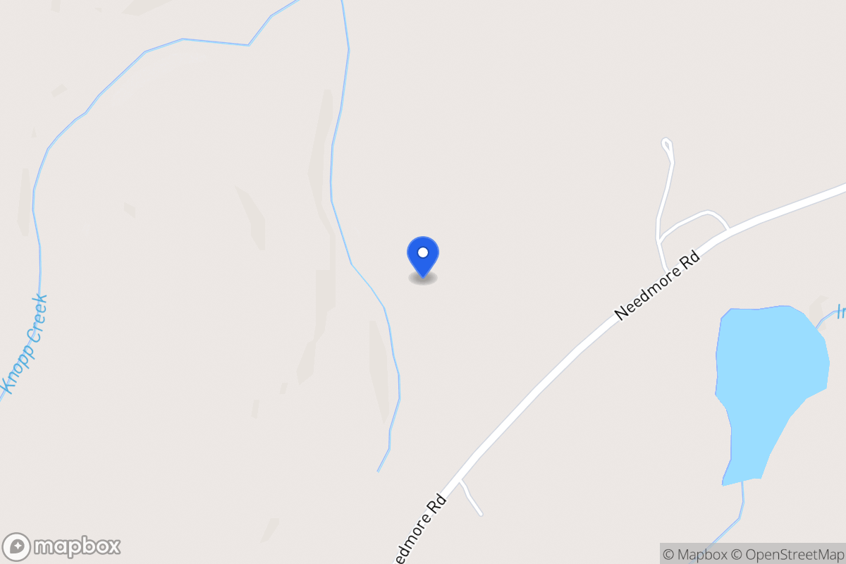 Map of 1401 Needmore Rd