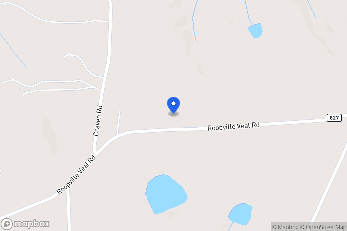 Map of 733 Roopville Veal Rd