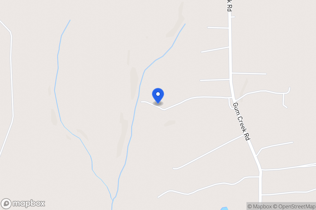Map of 267 Gum Creek Rd