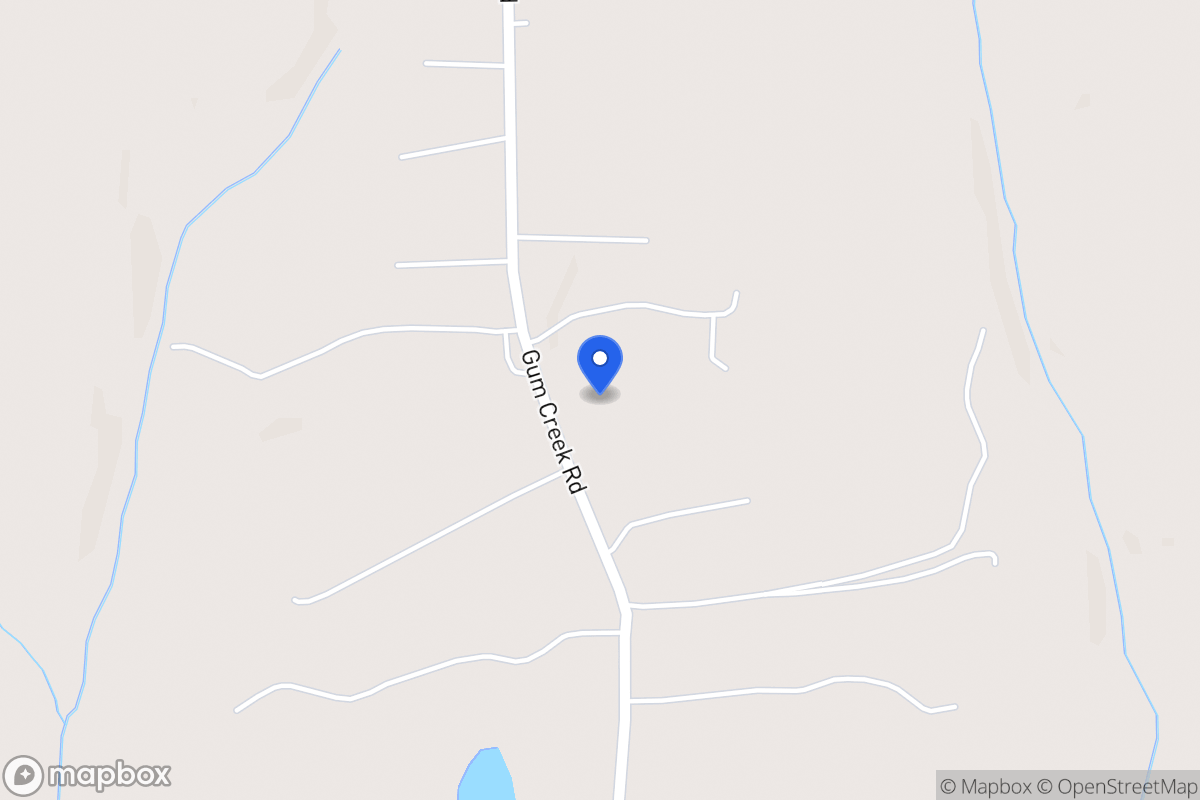 Map of 294 Gum Creek Rd